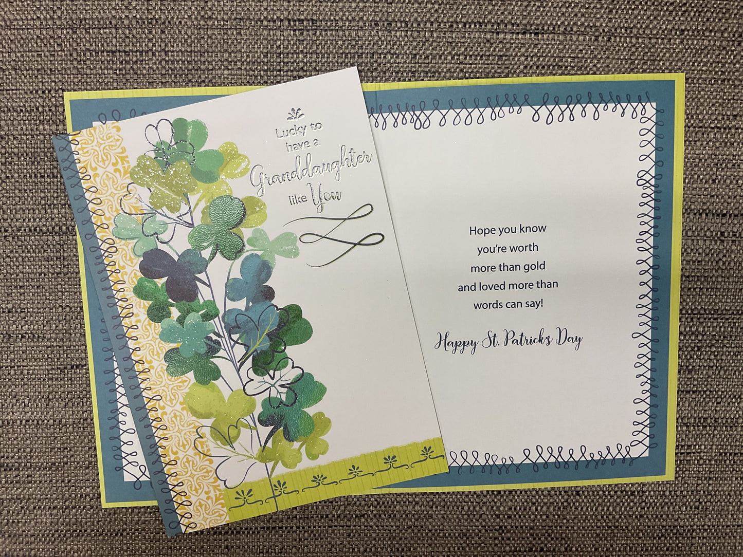 Granddaughter - St. Patrick’s Day Card