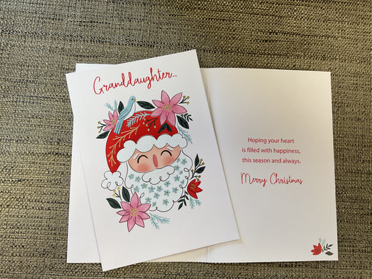 Granddaughter Christmas Card
