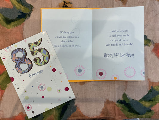 85th Birthday