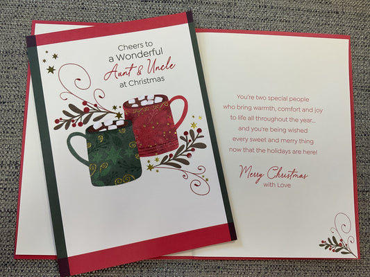 Aunt & Uncle Christmas Card