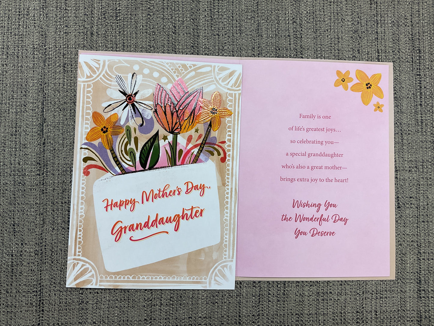 Granddaughter- Mother’s Day