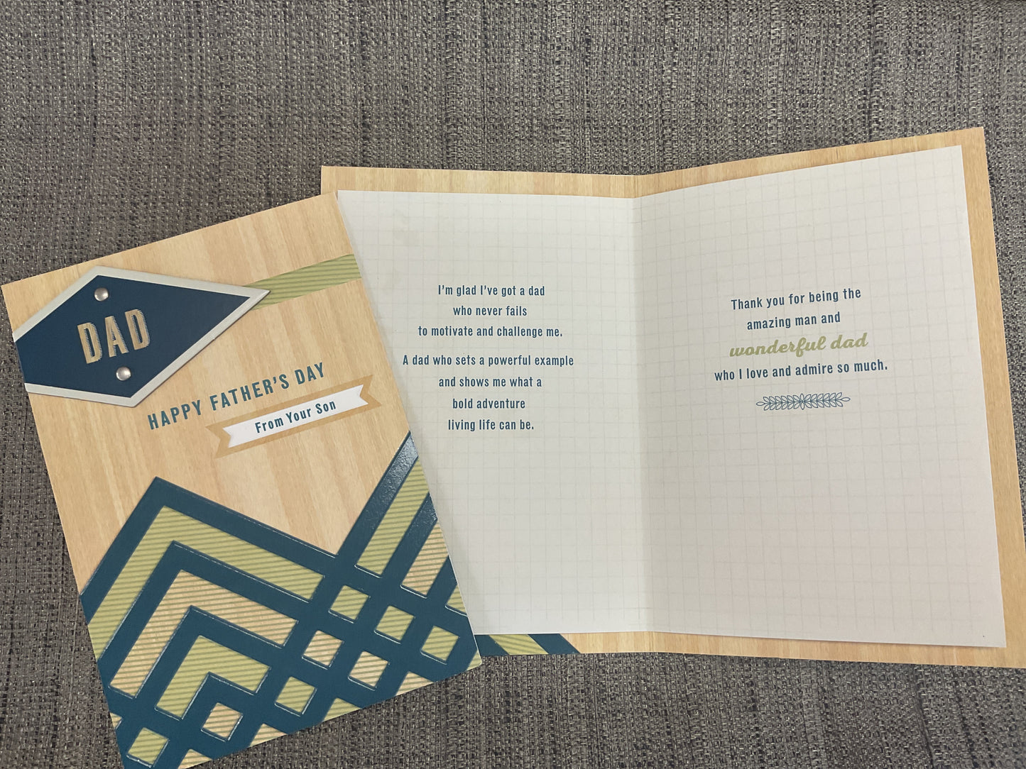 Dad from Son - Father’s Day Card