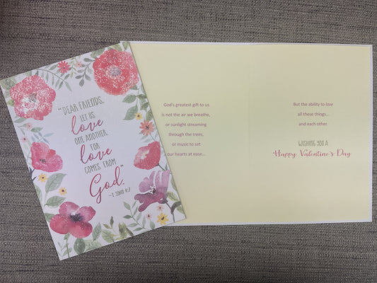 Religious Valentine’s Day Card