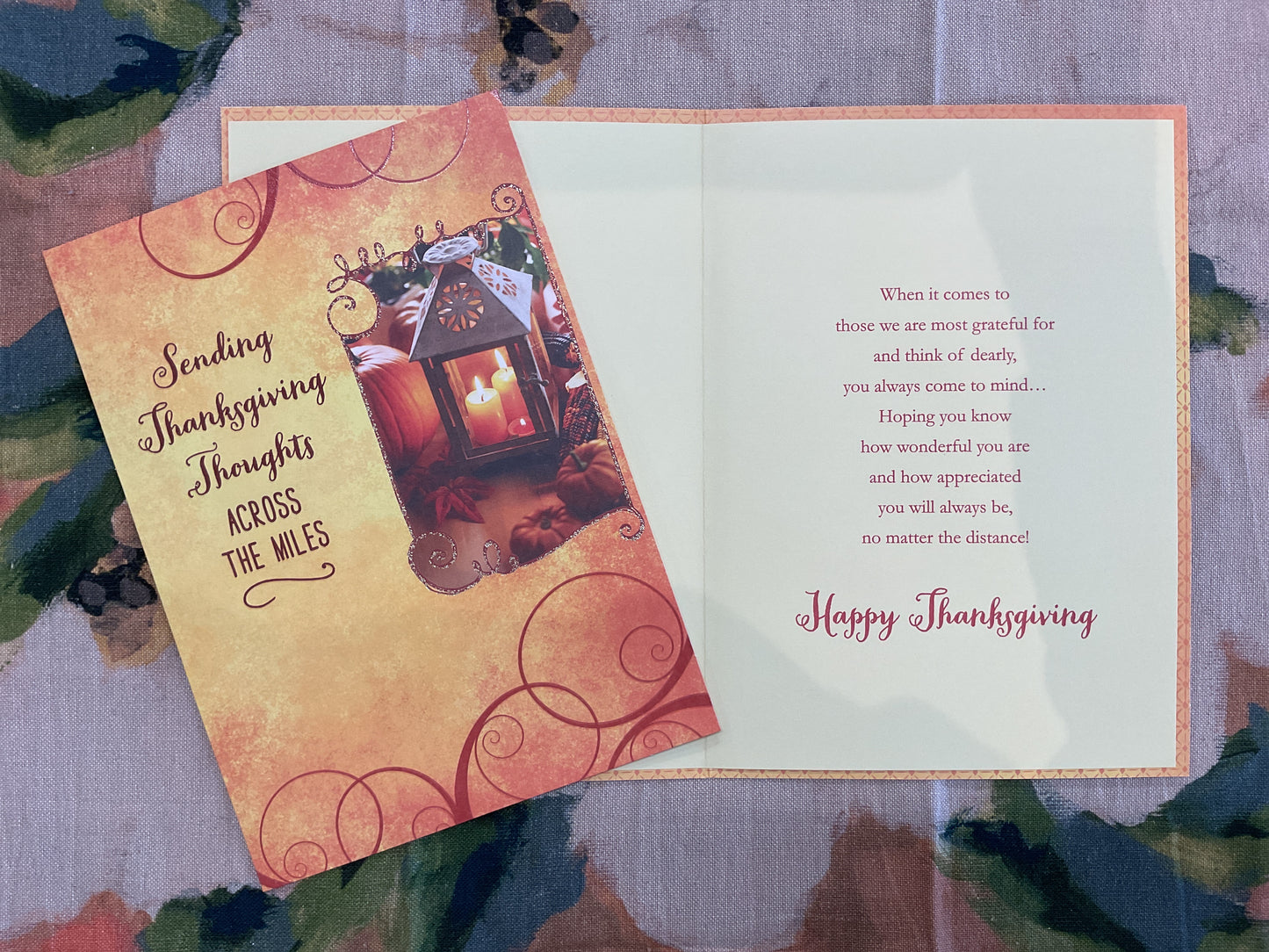 Thanksgiving - Across the Miles