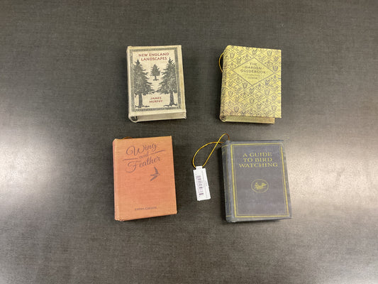 Fabric Book Ornaments