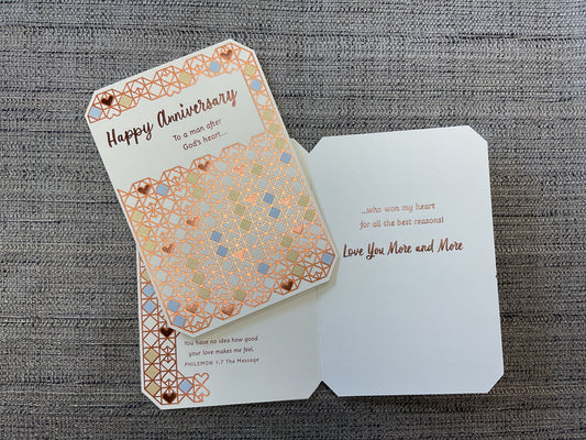 Husband Religious Anniversary Card