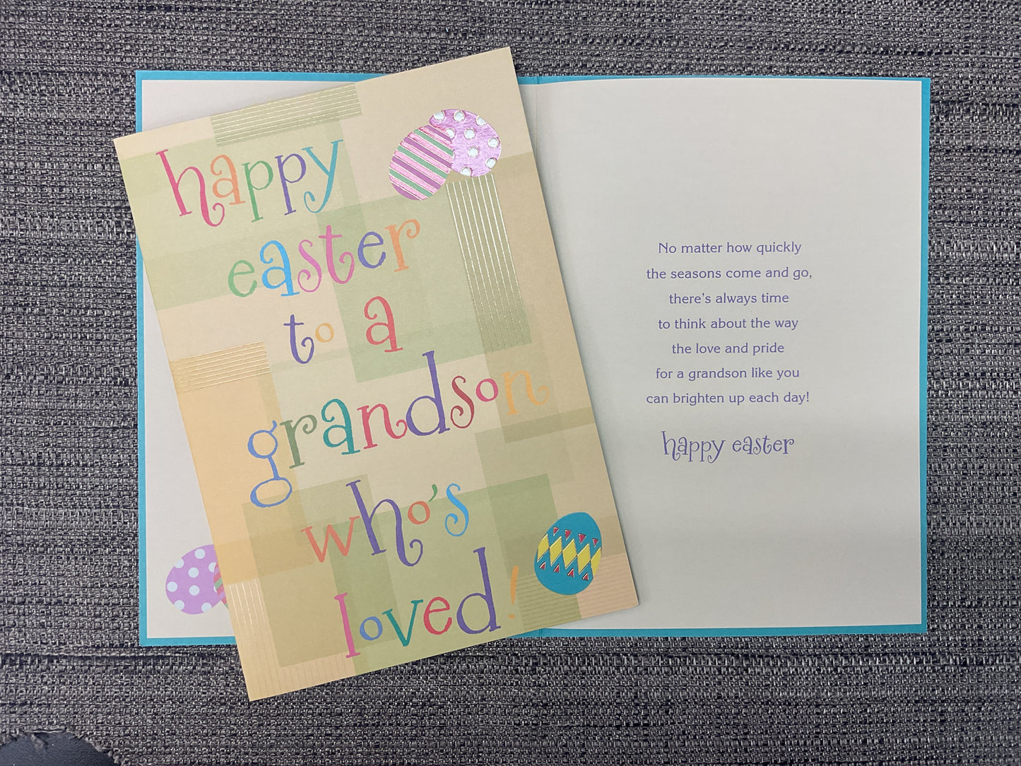 Grandson Easter Card