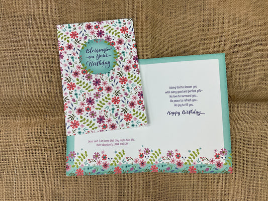 Religious Birthday Card