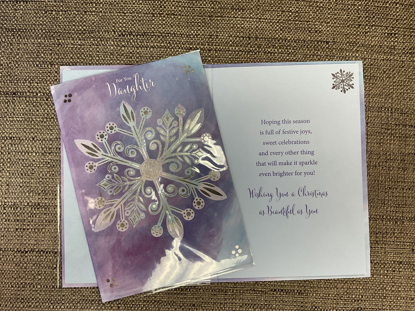 Daughter Christmas Card