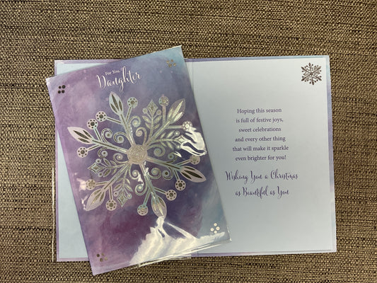Daughter Christmas Card