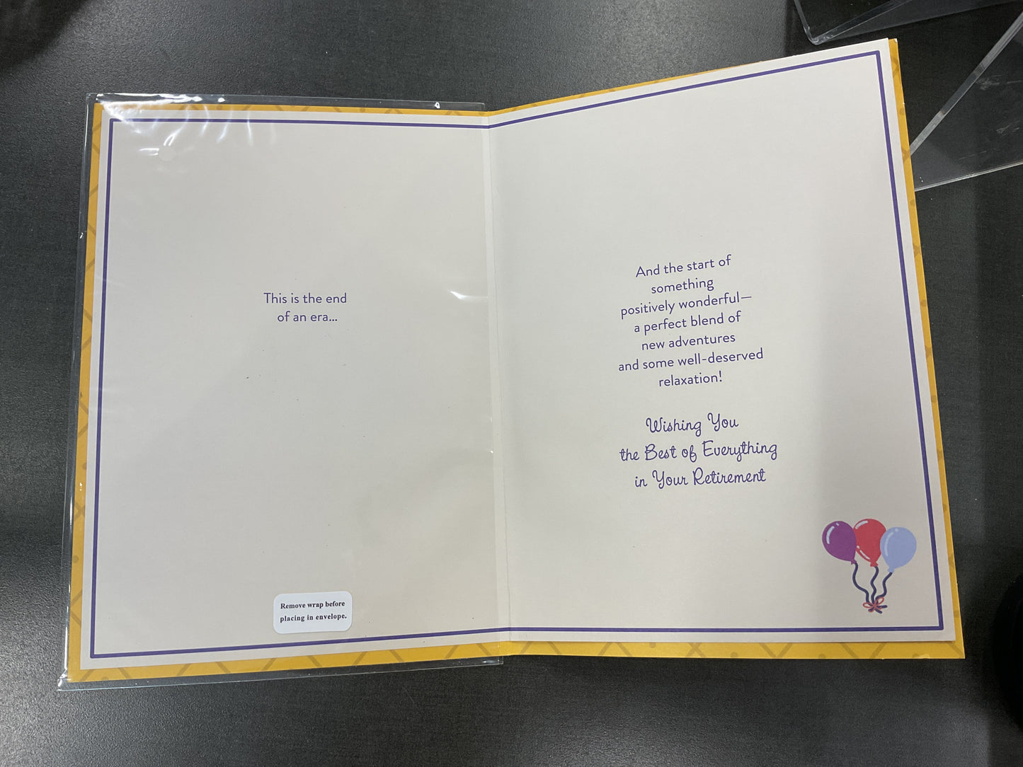 Retirement Card