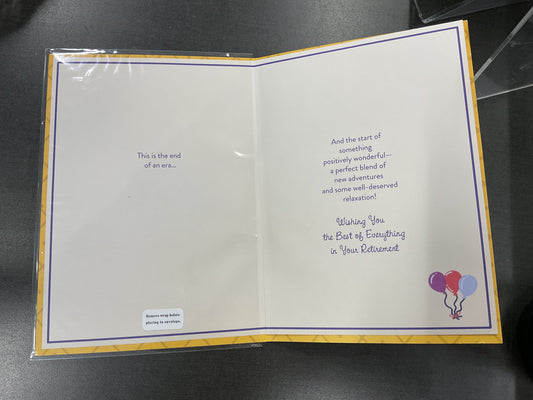 Retirement Card