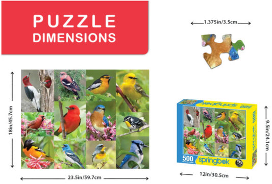 Birds of a Feather 500 Piece Jigsaw Puzzle