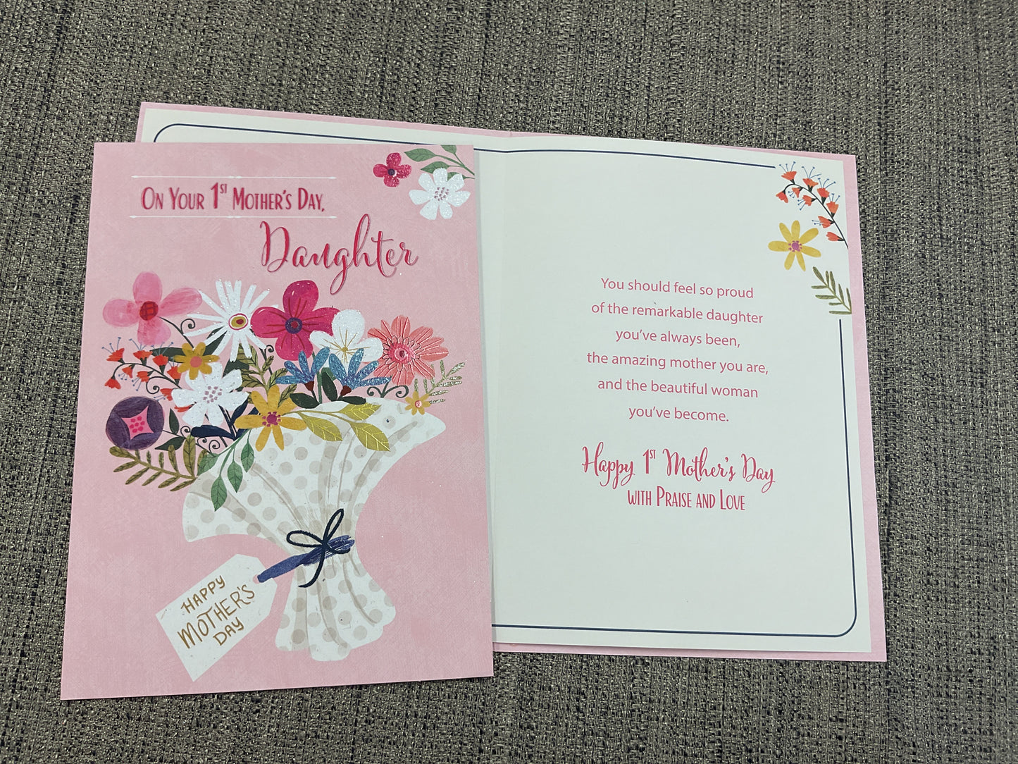 Daughter’s 1st- Mother’s Day