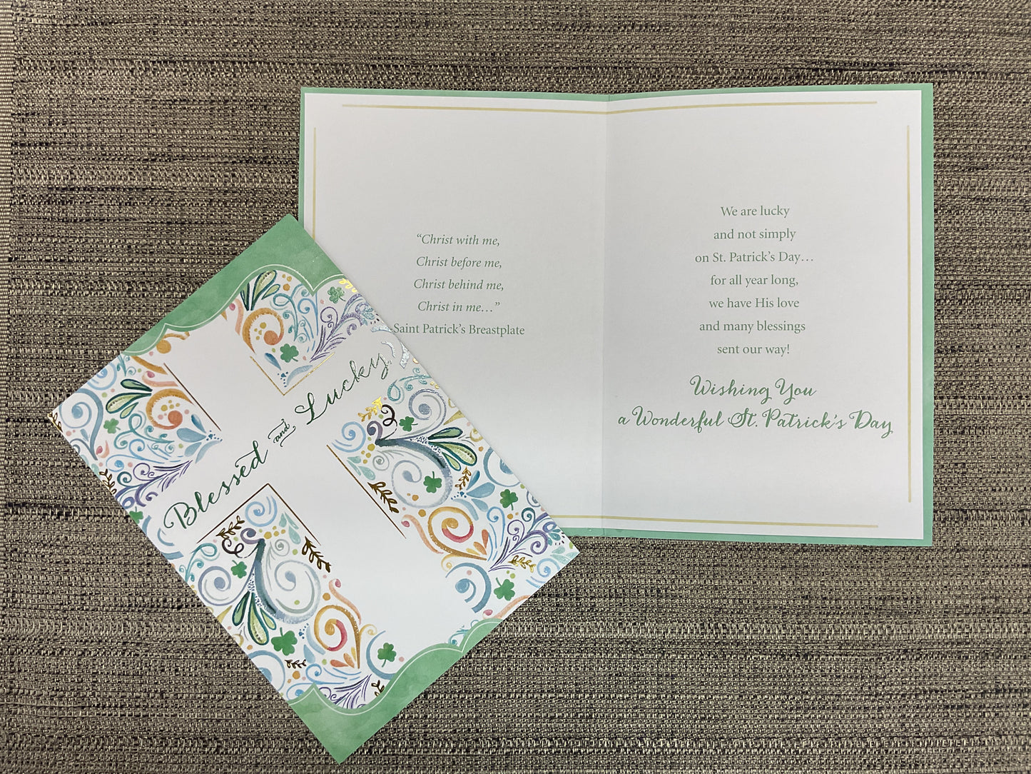 Happy St. Patrick’s Day Card Religious