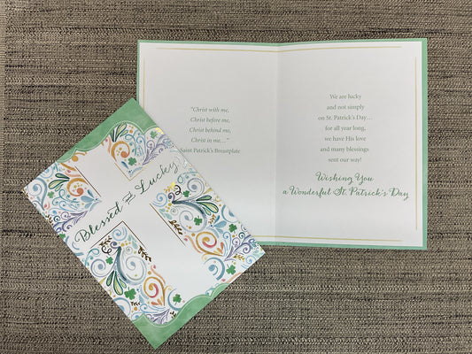 Happy St. Patrick’s Day Card Religious