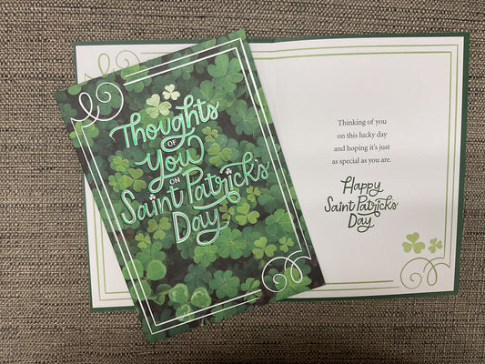 Thinking of You - St. Patrick’s Day Card