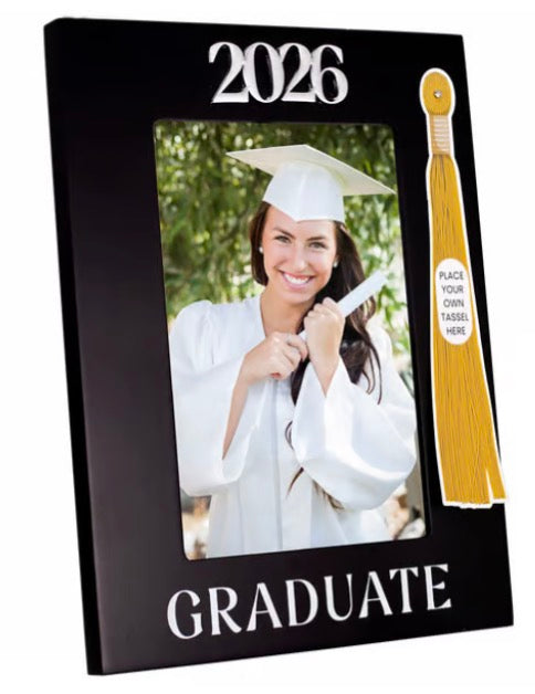 2026 Graduation Tassel Holder Frame - Black
