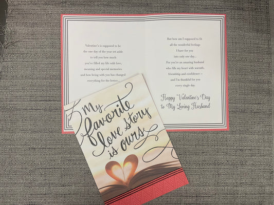 Valentine’s Day Card for Husband