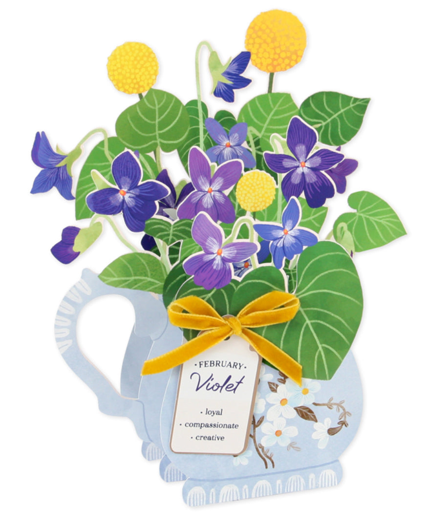 Birth Flower Collection Pop-Up Flowers Dedicated to Each Month