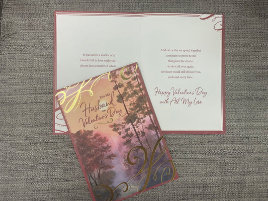 Valentine’s Day Card for Husband