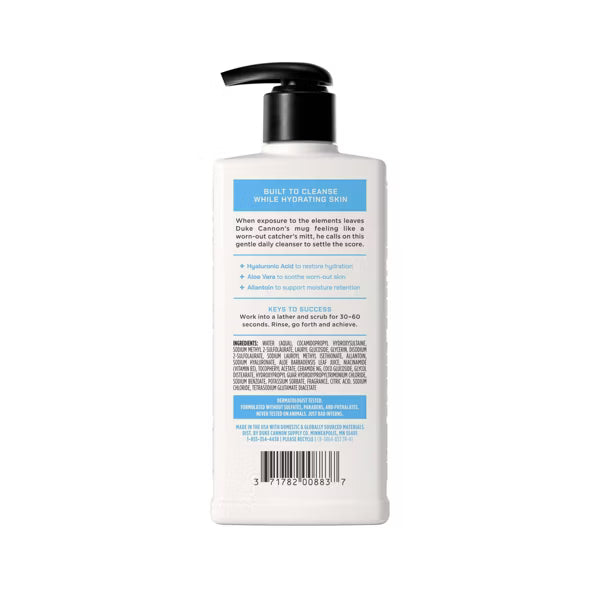 Duke Cannon Daily Hydrating Face Wash