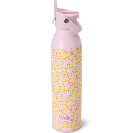 Swig Life Happy Day 20oz flip + Sip Water Bottle