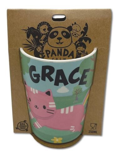 Panda Crew Kids Cups G-H Names