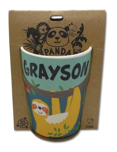 Panda Crew Kids Cups G-H Names