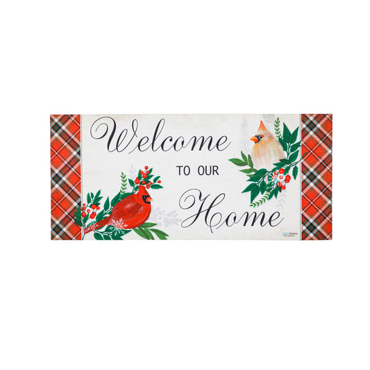 Tartan Welcome Switch Mat