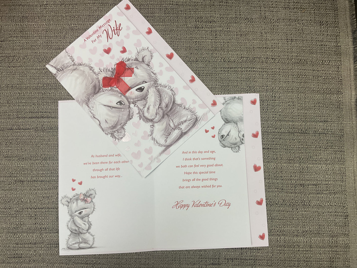 Valentine’s Day Card or Wife