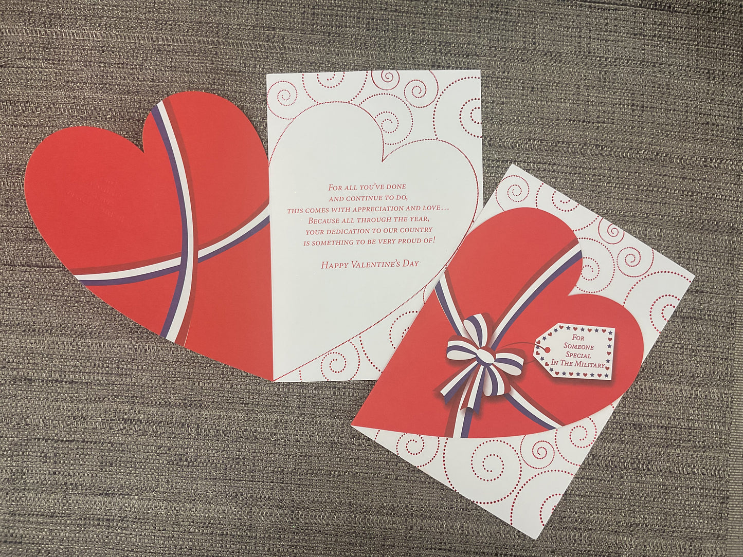 Valentine’s Day Card for Someone Special In The Service