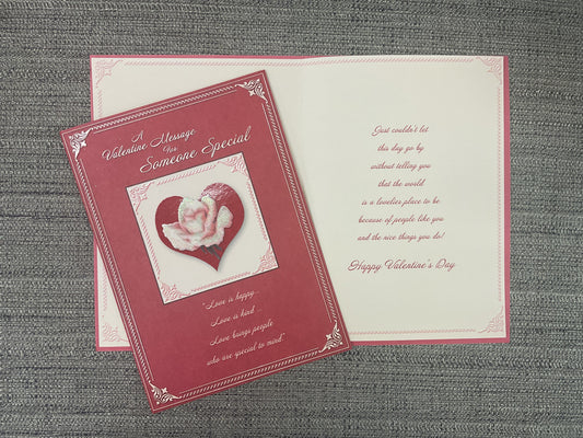 Valentine’s Day Card for Someone Special