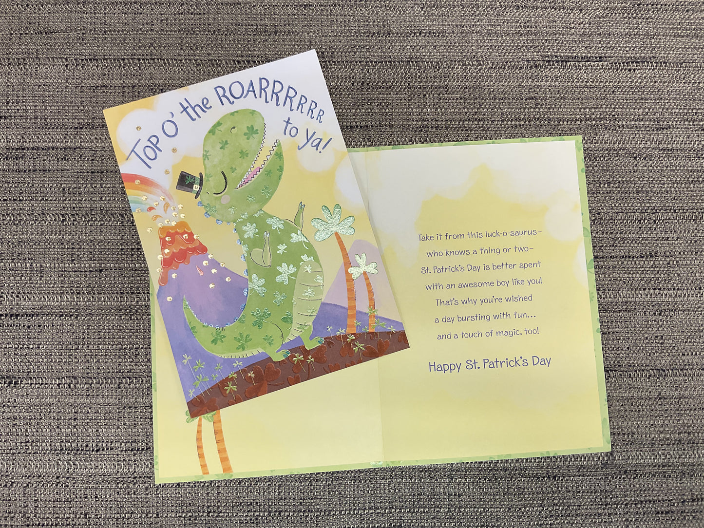 Happy St. Patrick’s Day Card for Boy