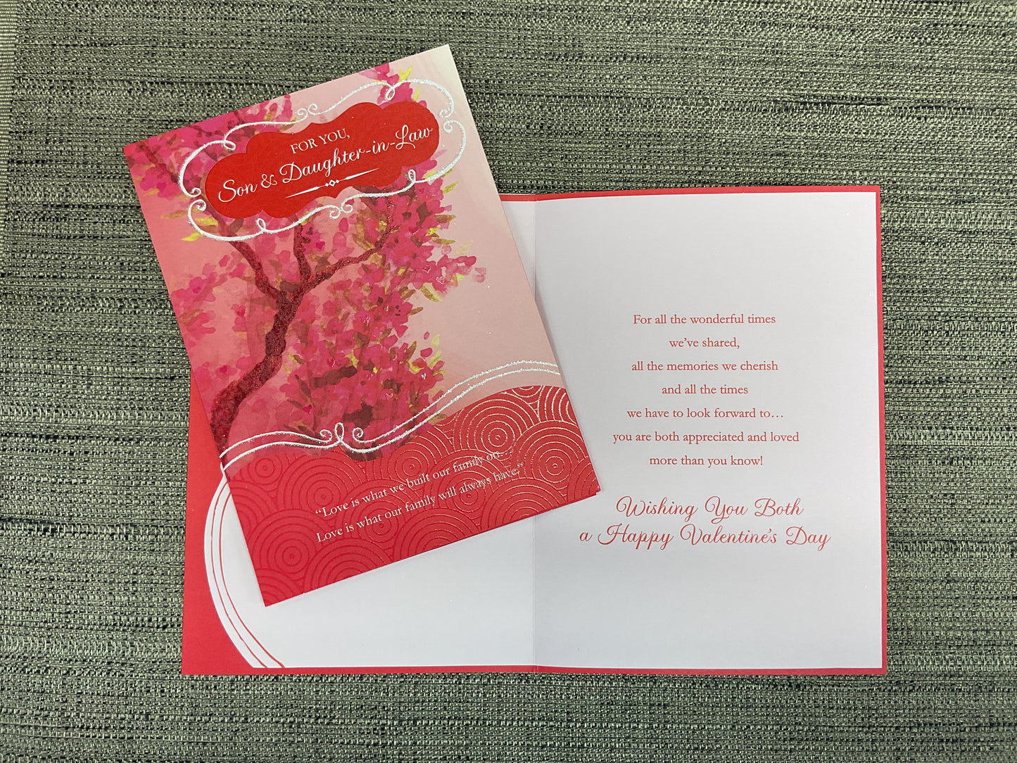 Valentine’s Day Card for Son & Daughter-in-law