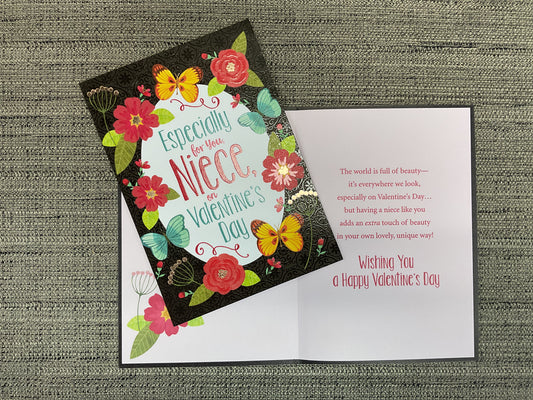 Valentine’s Day Card for Niece