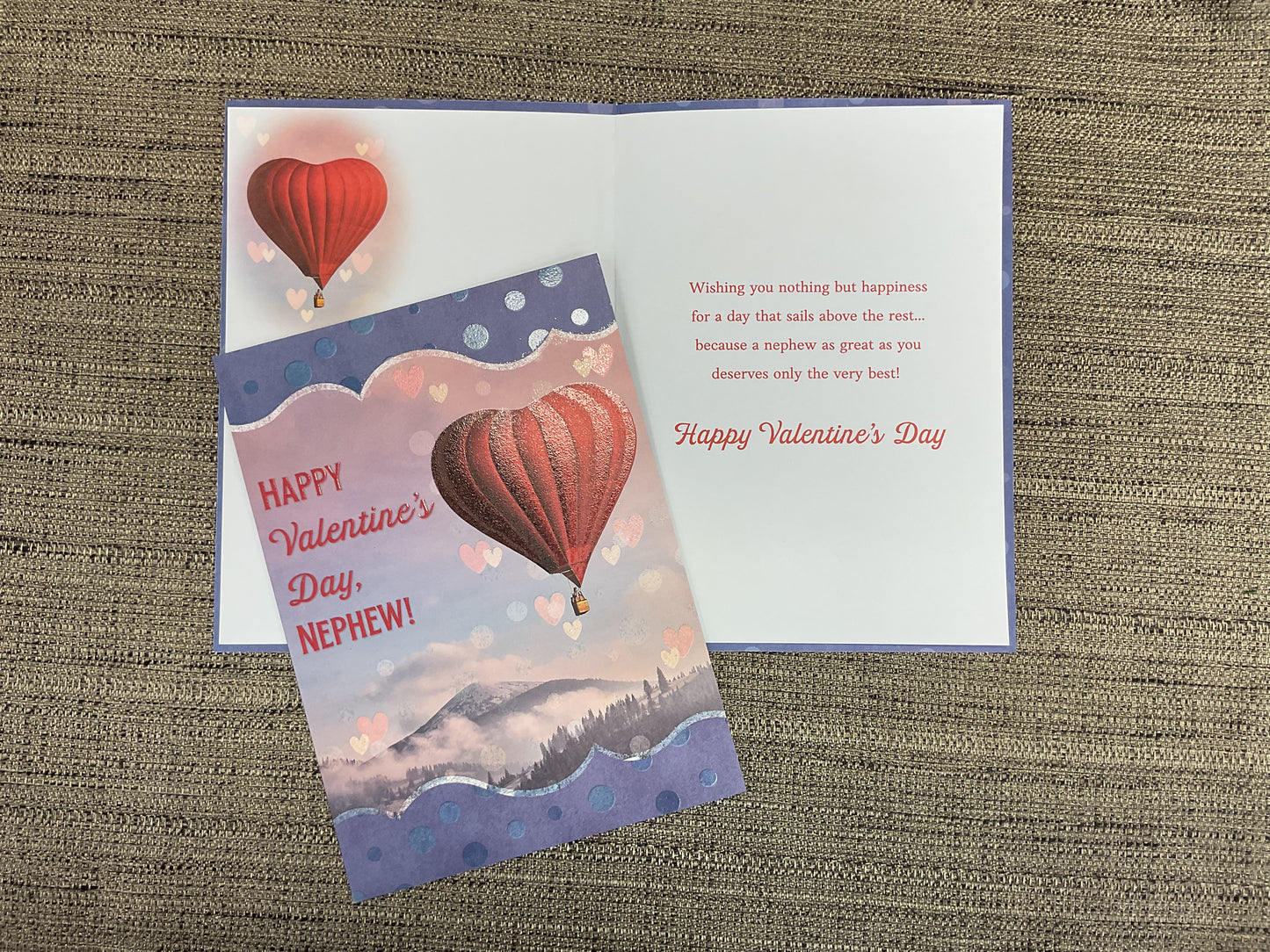 Valentine’s Day Card for Nephew