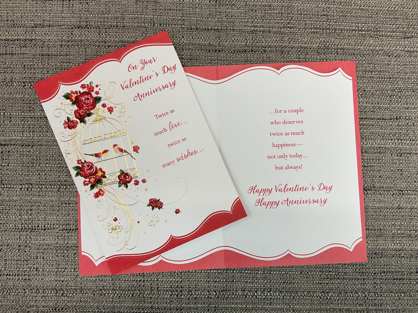 Valentine’s Day Anniversary Card