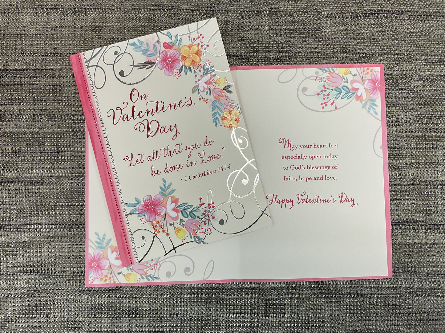 Happy Valentine’s Day Card Religious