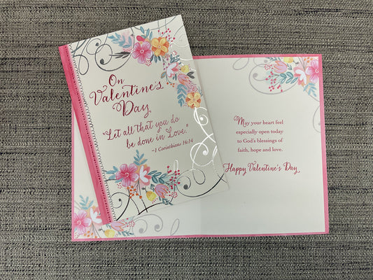 Happy Valentine’s Day Card Religious