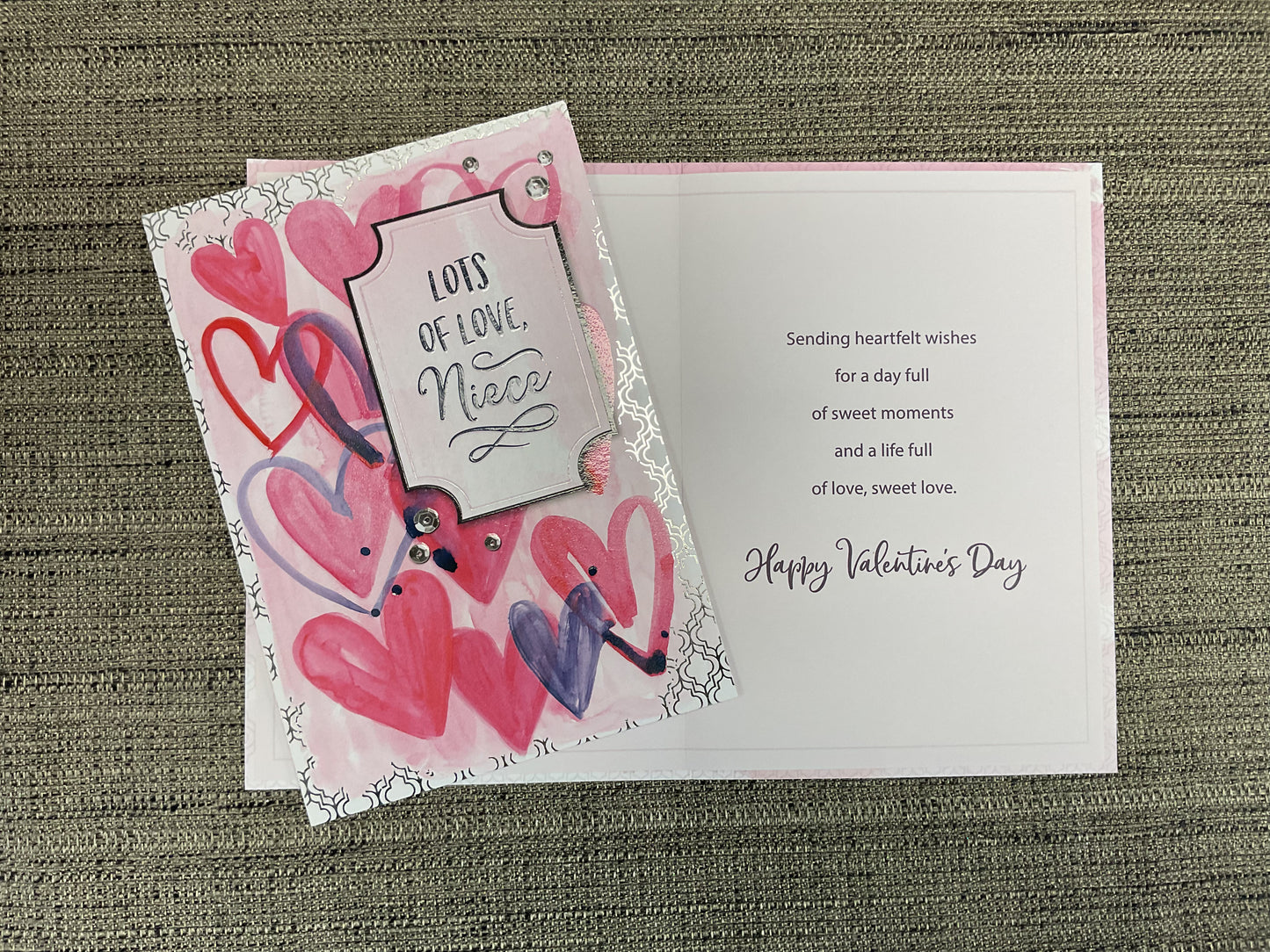 Valentine’s Day Card for Niece