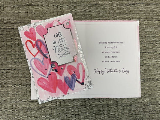 Valentine’s Day Card for Niece