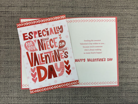 Valentine’s Day Card for Niece