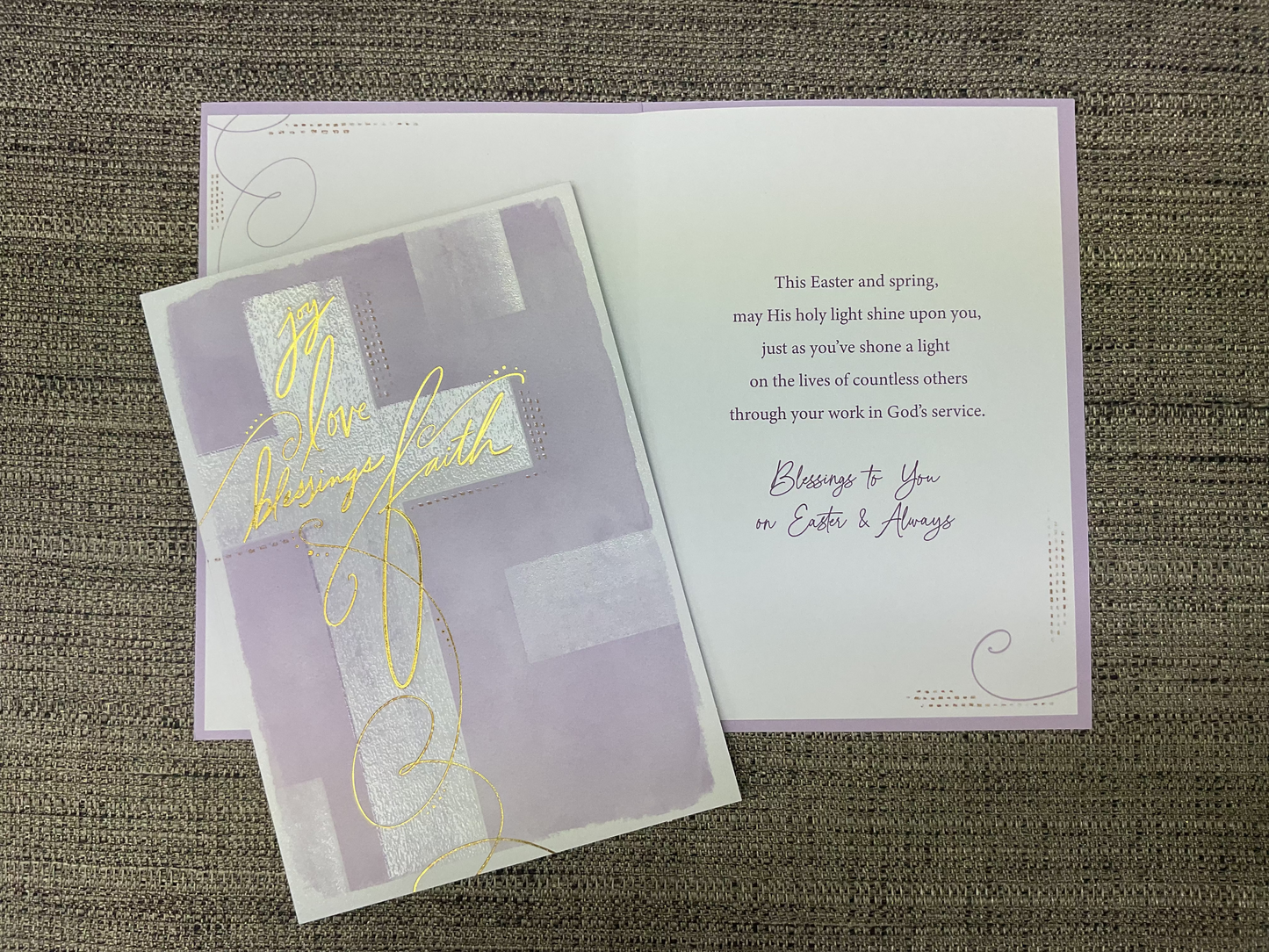In God’s Service Easter Card