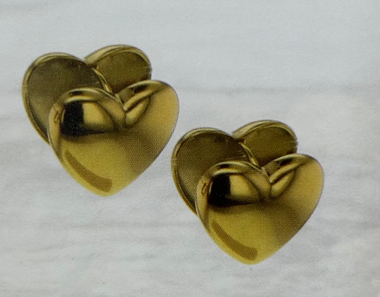 Lotus Waterproof Gold Earrings