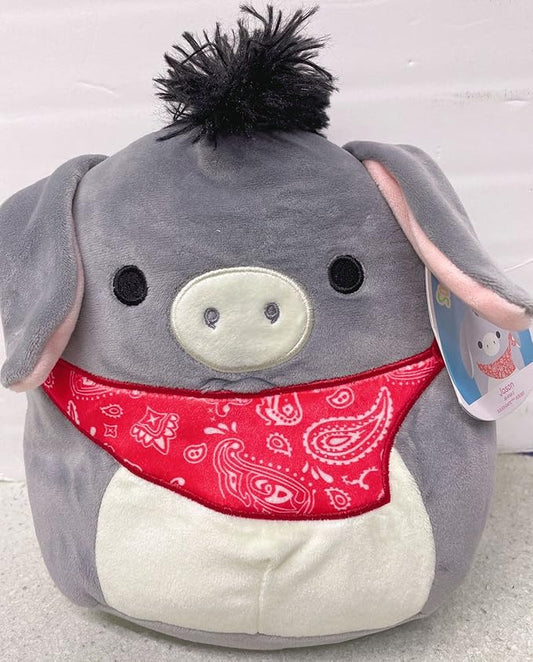 Squishmallows  Farm and Sealife Squad Stuffed Animal Plush Toy for Birthday (Jason Donkey)
