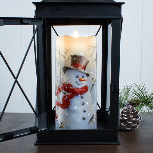 Fiber Optic Holiday Candle