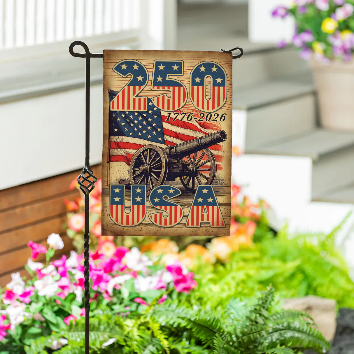 Patriotic Garden Flags