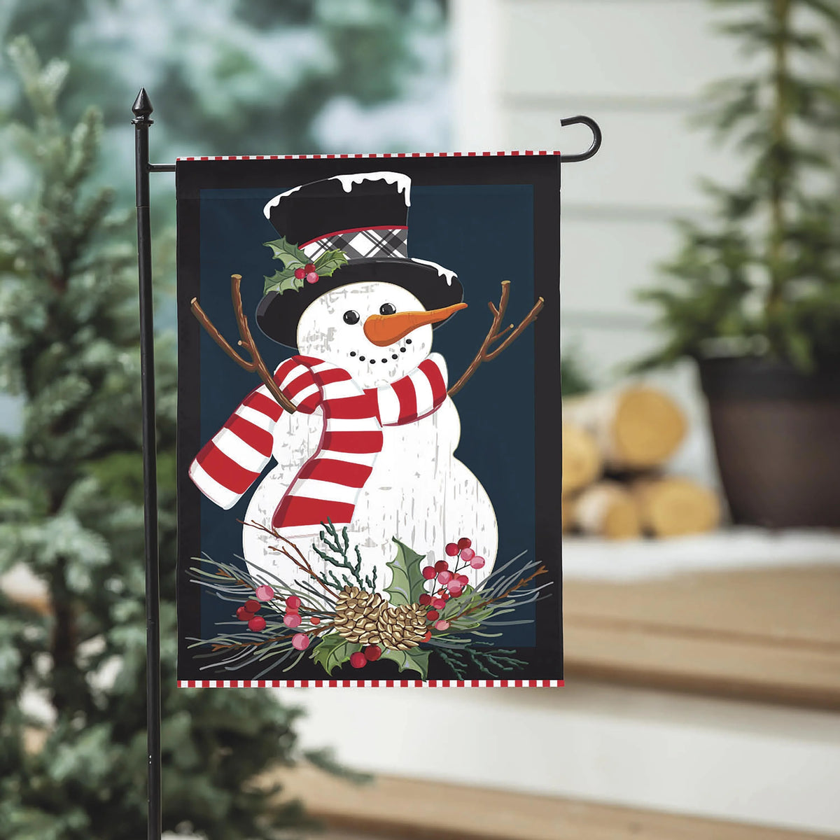 Christmas Garden Flags
