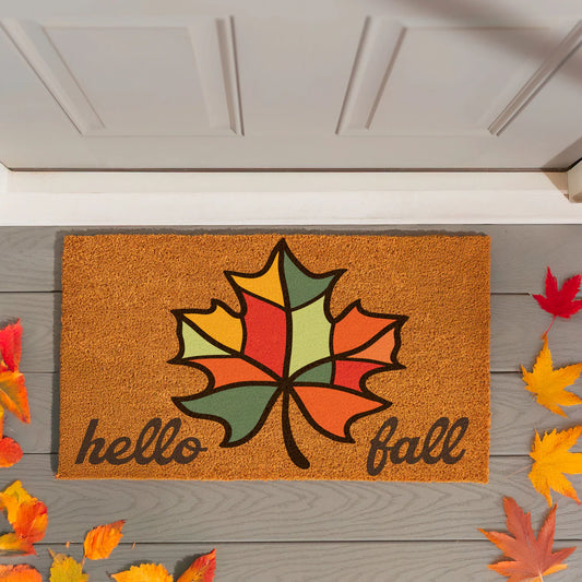 Quilted Fall Coir Mats